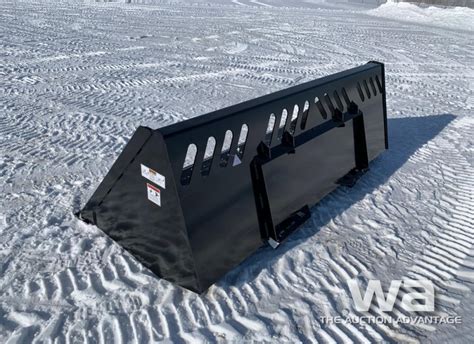 skid steer snow bucket extension|84 inch skid steer bucket.